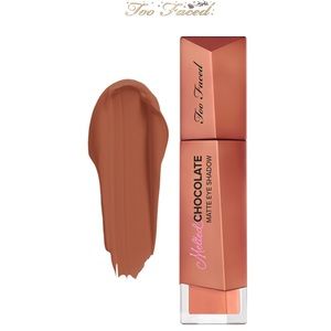 NIB Too Faced Melted Chocolate Eyeshadow LIQUID MATTE Chocolate Malt